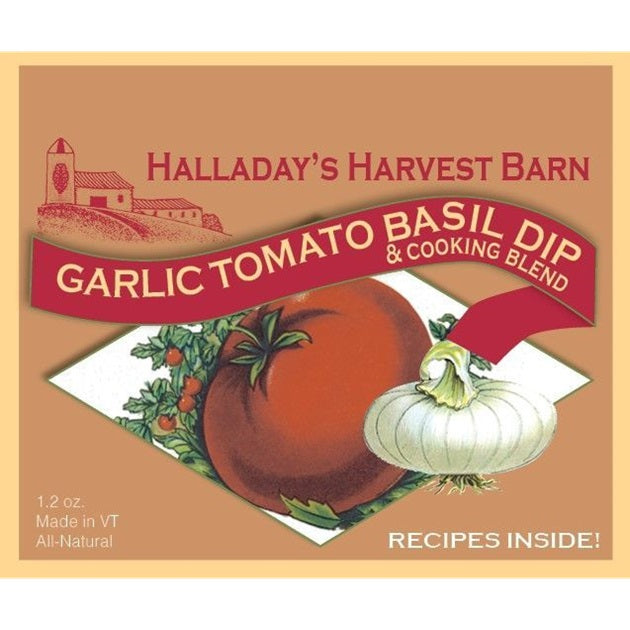 Halladay's Garlic Tomato Basil Dip & Cooking Blend