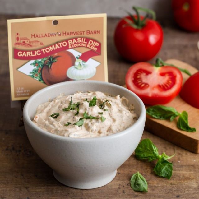 Halladay's Garlic Tomato Basil Dip & Cooking Blend