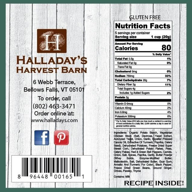 Halladay's Chicken Pot Pie Soup Mix