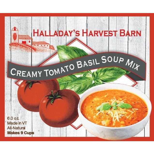 Halladay's Creamy Tomato Basil Soup Mix