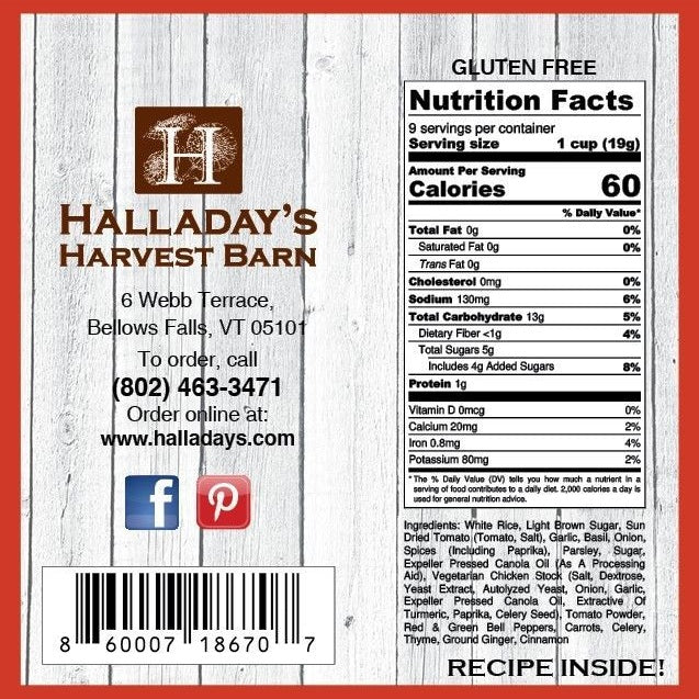 Halladay's Creamy Tomato Basil Soup Mix