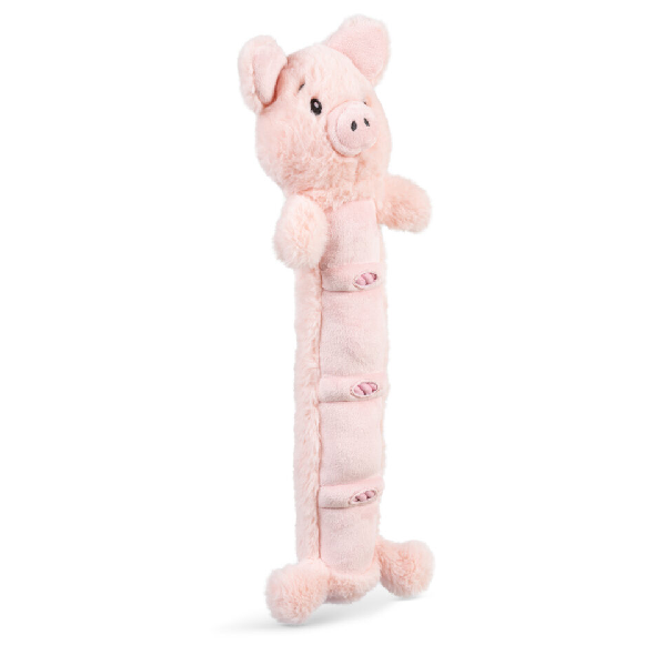 Growl Noodles Hamlet the Pig Plush Dog Toy