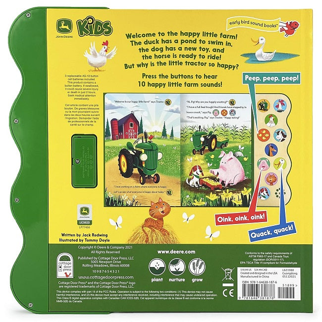 John Deere Kids Sound Book Happy Little Farm