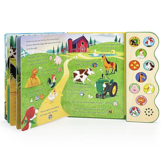 John Deere Kids Sound Book Happy Little Farm