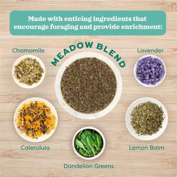 Oxbow Hay Topper Meadow Blend 2oz