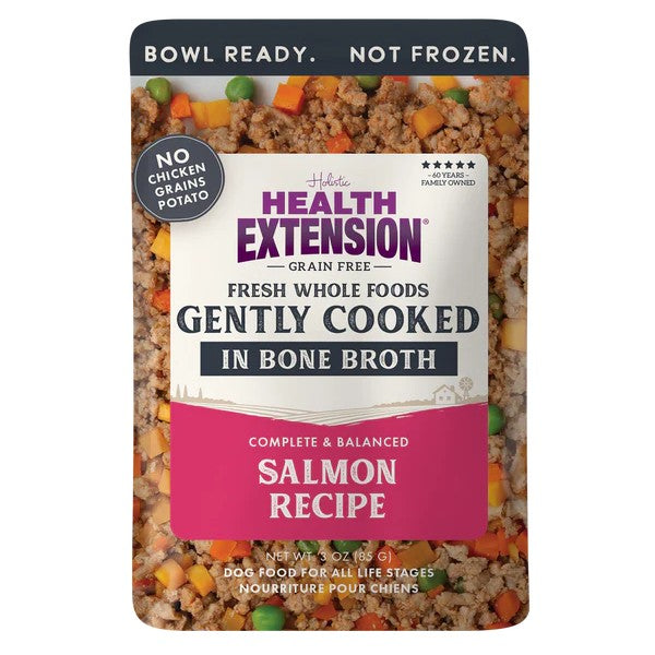Health Extension Gently Cooked Grain Free Salmon Recipe Dog Food