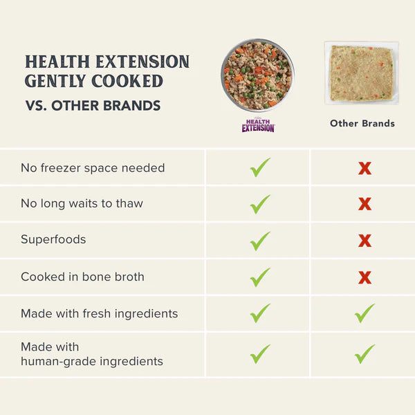 Health Extension Gently Cooked Grain Free Salmon Recipe Dog Food