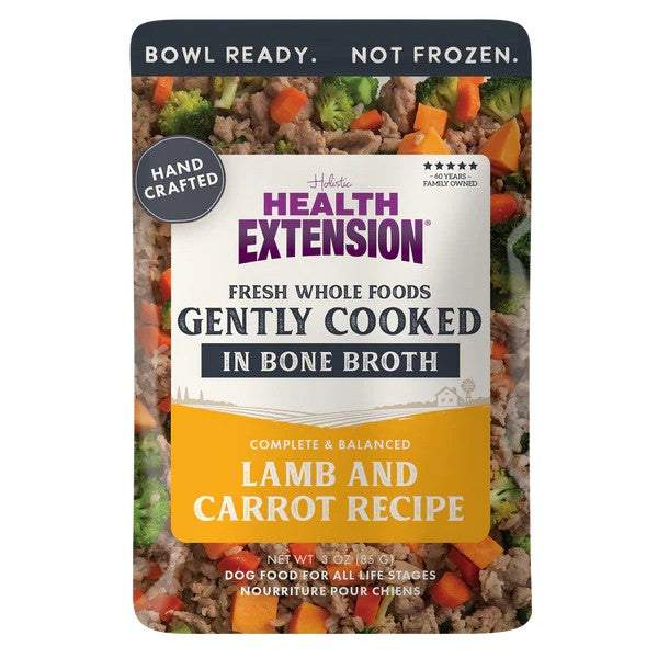 Health Extension Gently Cooked Lamb & Carrot Recipe Dog Food