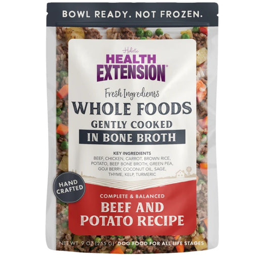 Health Extension Gently Cooked Dog Food - Beef & Potato, 9 oz. Case/5