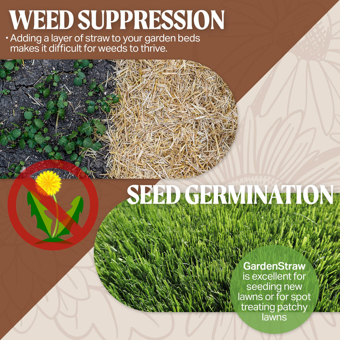 HealthiStraw™ GardenStraw Mulch 3 Cu. Ft.