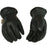 Kinco Lined Black Grain Goatskin Thermal Leather Driver Gloves