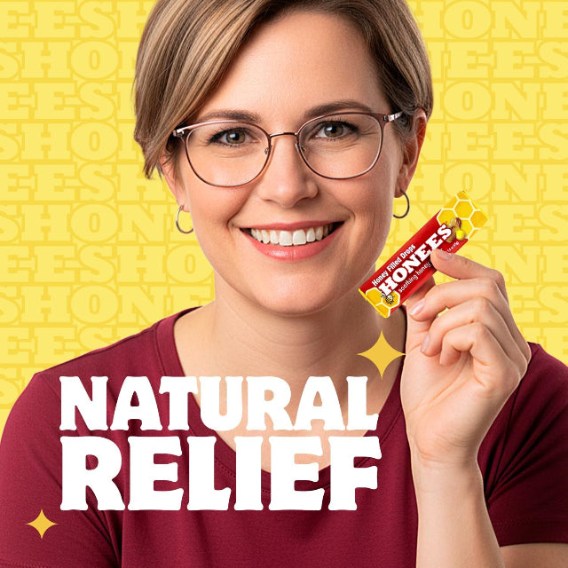 HONEES™ Soothing Throat Drops 1.6 oz. Roll