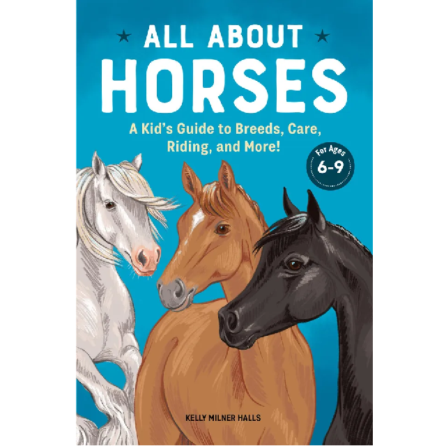 All About Horses Paperback Book