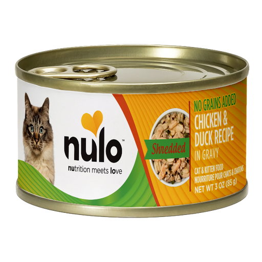 Nulo Shredded Chicken & Duck Recipe for Cats 3oz