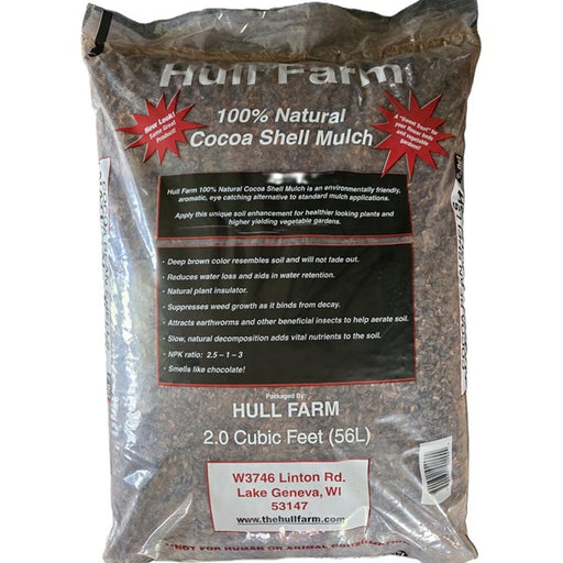 Cocoa Shell Mulch, 2 Cubic Ft. Bag