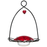 Hummingbird Nectar Feeder, Flower Shape