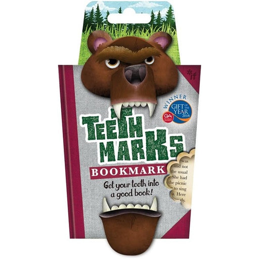 Teethmarks Bookmarks - Bear