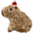 KONG Holiday Comfort Wuzzeez Capybara Squeaky Plush Dog Toy, Medium