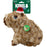 KONG Holiday Comfort Wuzzeez Capybara Squeaky Plush Dog Toy, Medium