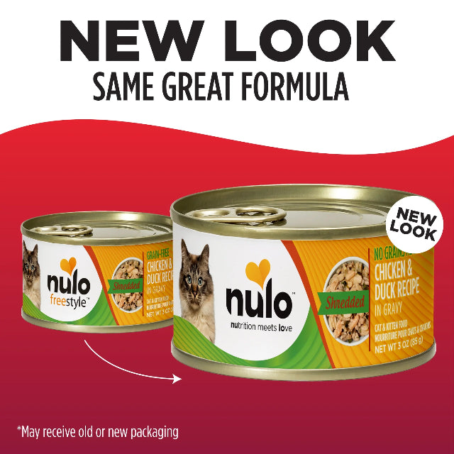Nulo Shredded Chicken & Duck Recipe for Cats 3oz