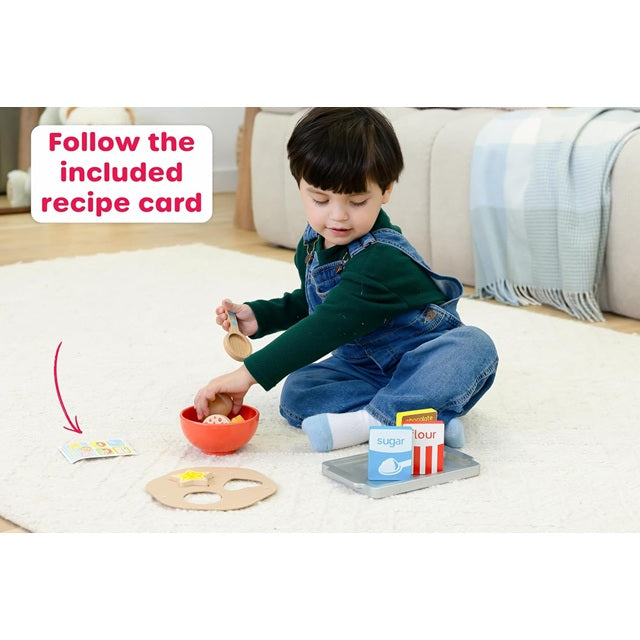 Jasey's Toy Chest Wooden Busy Baker Cookie Set