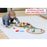 Jasey's Toy Chest 33-Piece Wooden Little Town Train Adventure Set