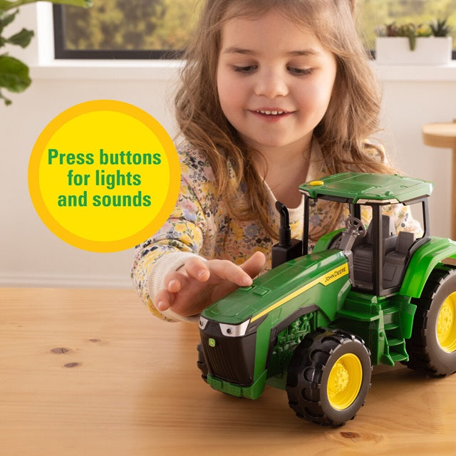 John Deere Kids 12 inch Tractor with Lights and Sounds