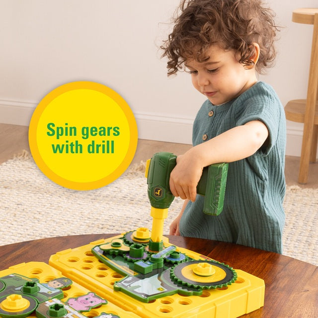 John Deere Build-A-Buddy Activity Board and Drill