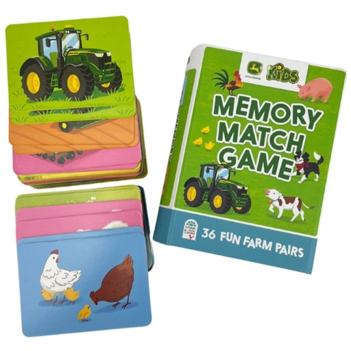 John Deere Kids Memory Match Card Game