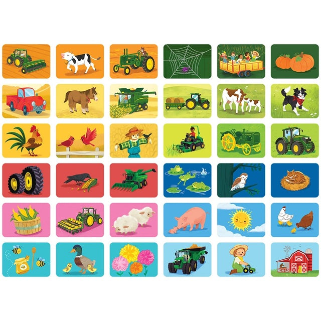 John Deere Kids Memory Match Card Game