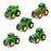 John Deere Pull Back Mini Vehicle, Assorted