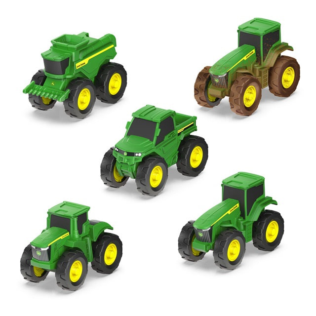 John Deere Pull Back Mini Vehicle, Assorted