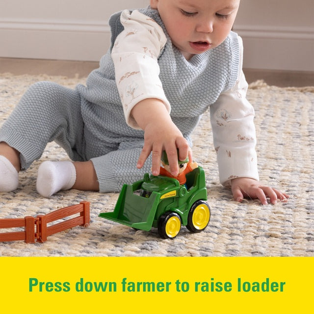 John Deere Kids The Cows are Out 14-Piece Farm Toy Playset