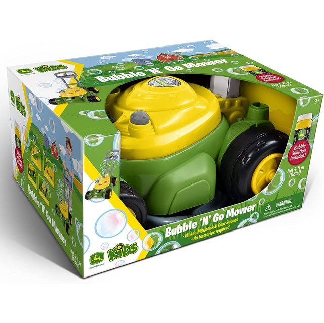 John Deere Bubble-N-Go Toy Push Lawn Mower