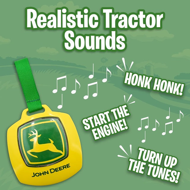 John Deere Kids Pop-Up Tractor Tent with Tractor Sounds