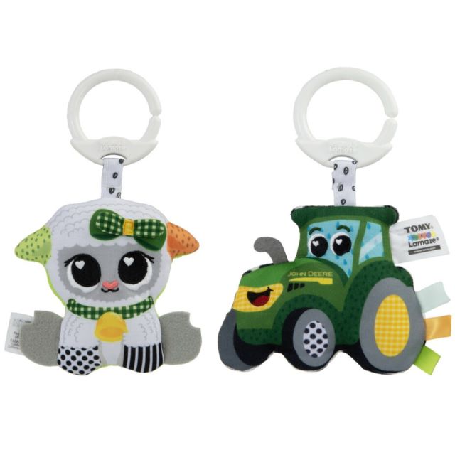 John Deere Lamaze Littles Farm Friends Rattles, Assorted — Ellington Agway
