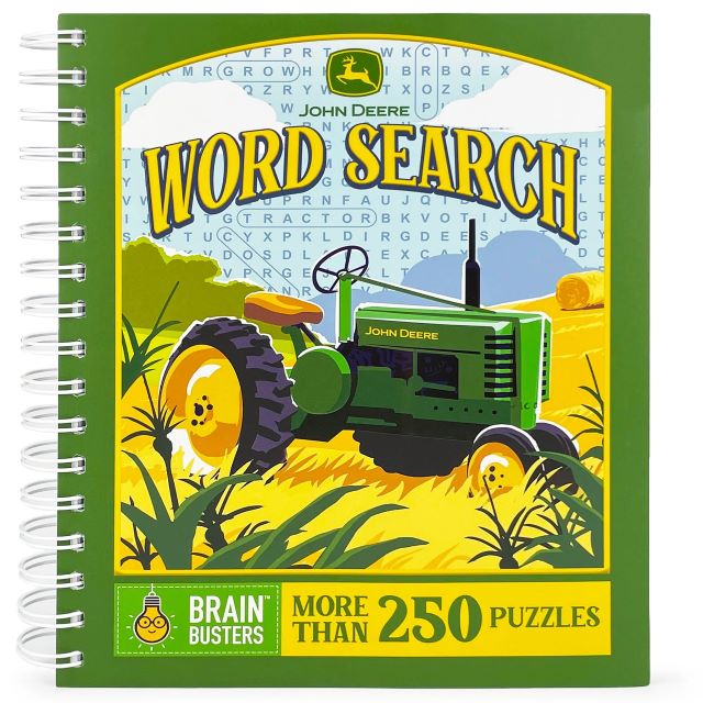 John Deere Word Search Adult Activity Book