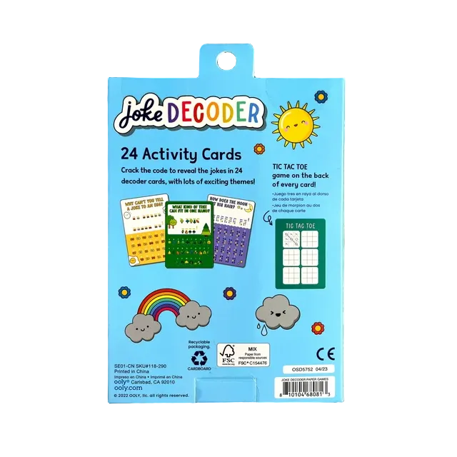 Joke Decoder Activity Cards