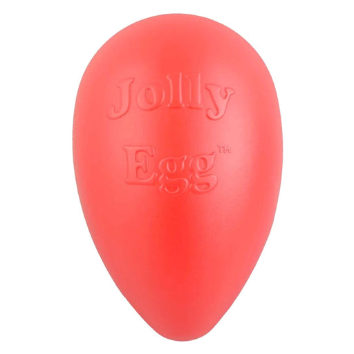 Jolly Pets Jolly Egg Dog Toy, Red 8-inch