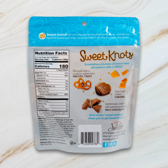 Sweet Jubilee Caramel Sweet Knots 4.5oz