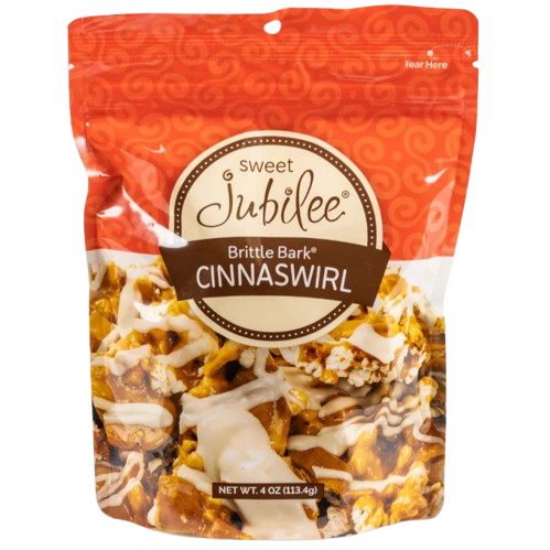 Sweet Jubilee Cinnaswirl Brittle Bark 4oz