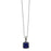 Kashi Semiprecious Small Stone Necklace - Lapis P27L