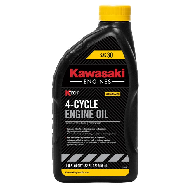 Kawasaki 4-Cycle Engine Oil, SAE 30 Blend, 1 Qt. — Ellington Agway