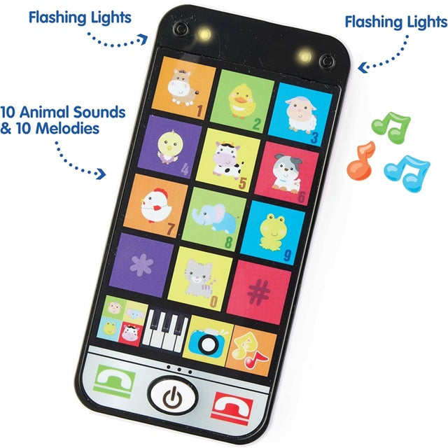 Kidoozie Phone & Key Combo Set with Lights & Sounds