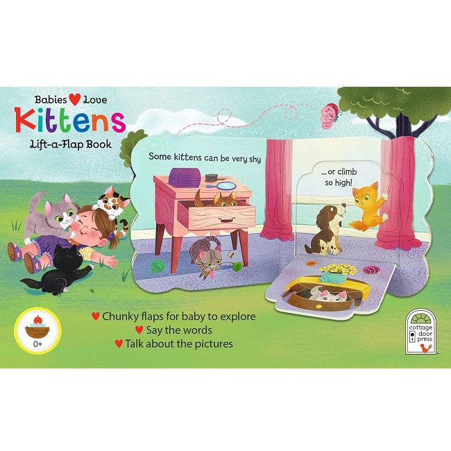 Babies Love Kittens Lift-a-Flap Board Book