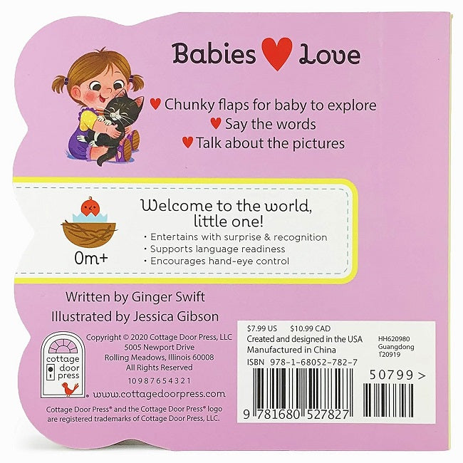 Babies Love Kittens Lift-a-Flap Board Book