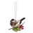 Kissing Krystals Mistletoe Winter Chickadee Ornament KK697