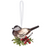 Kissing Krystals Mistletoe Winter Chickadee Ornament KK697