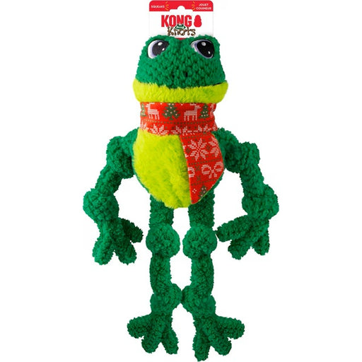 Kong Holiday Knots Frog Dog Toy Lg/XL