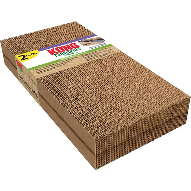 KONG Naturals Cat Scratcher Refill 2-Pack